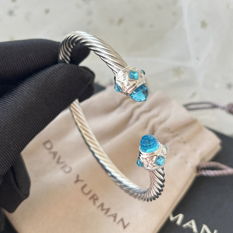 David Yurman Color Diamond Open Bangle