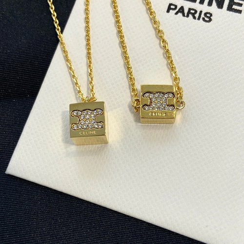 Celine Triumphal Arch Necklace Bracelet Earrings