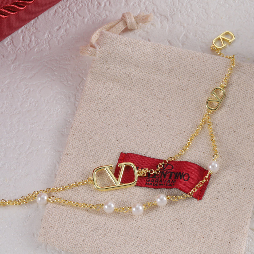 Valentino Pearl Bracelet