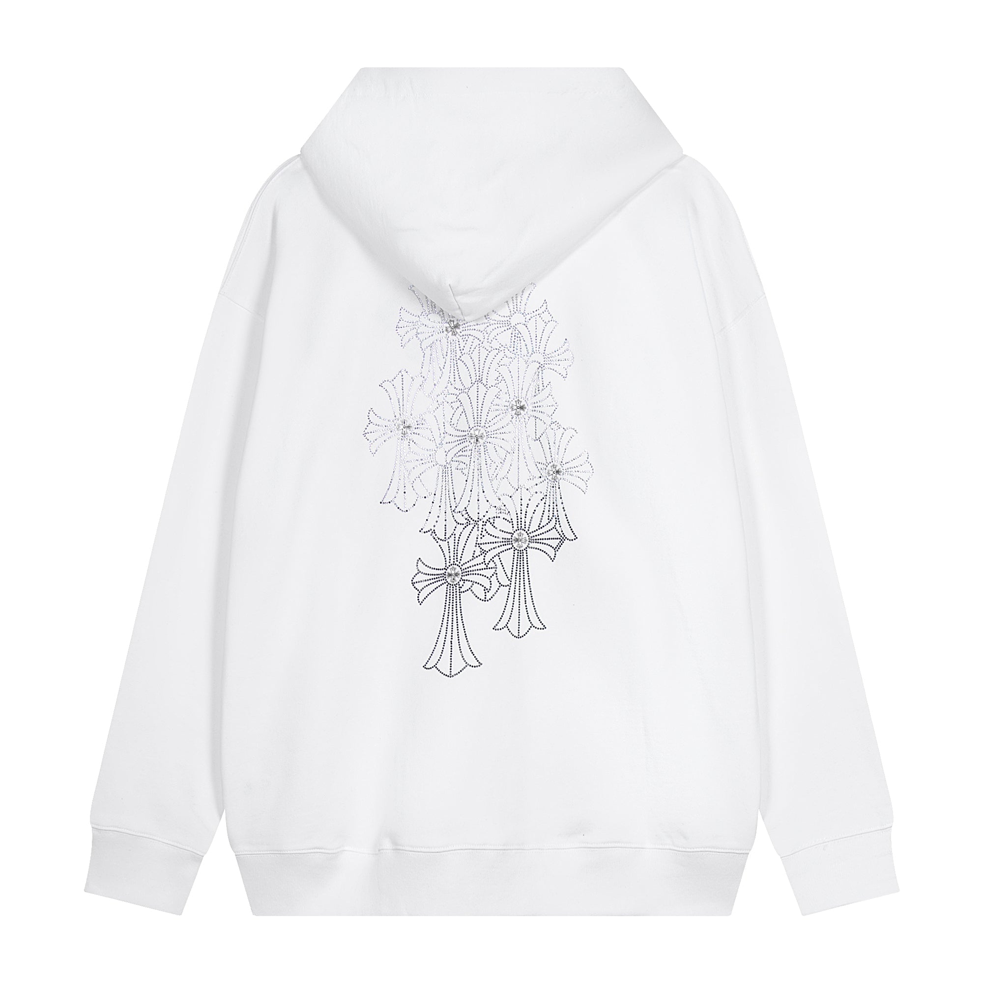 Chrome Hearts New Zip Up Hoodie -TQ02