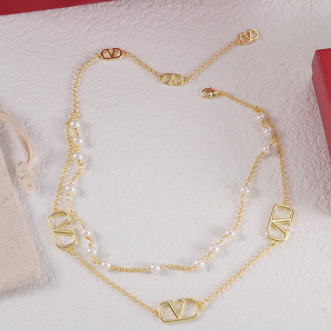 Valentino Pearl Necklace