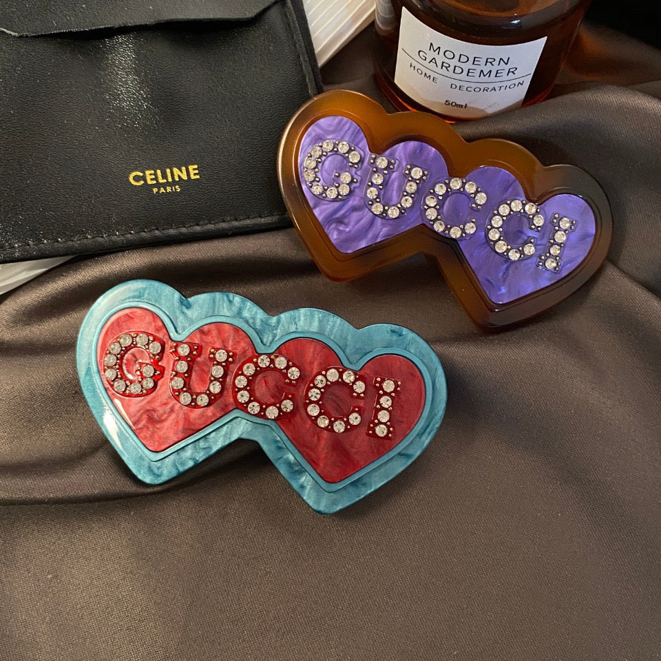 Gucci Colorful Hair Clip (3pcs Total)