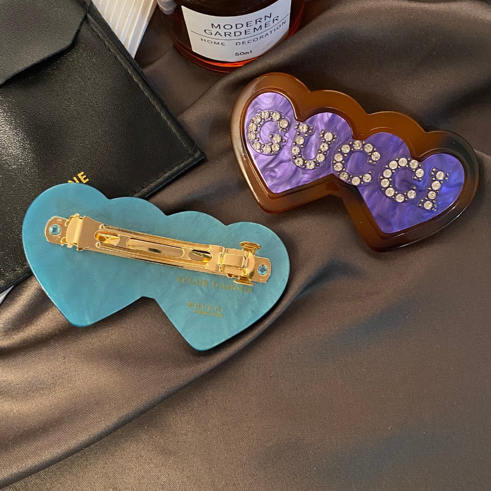 Gucci Colorful Hair Clip (3pcs Total)