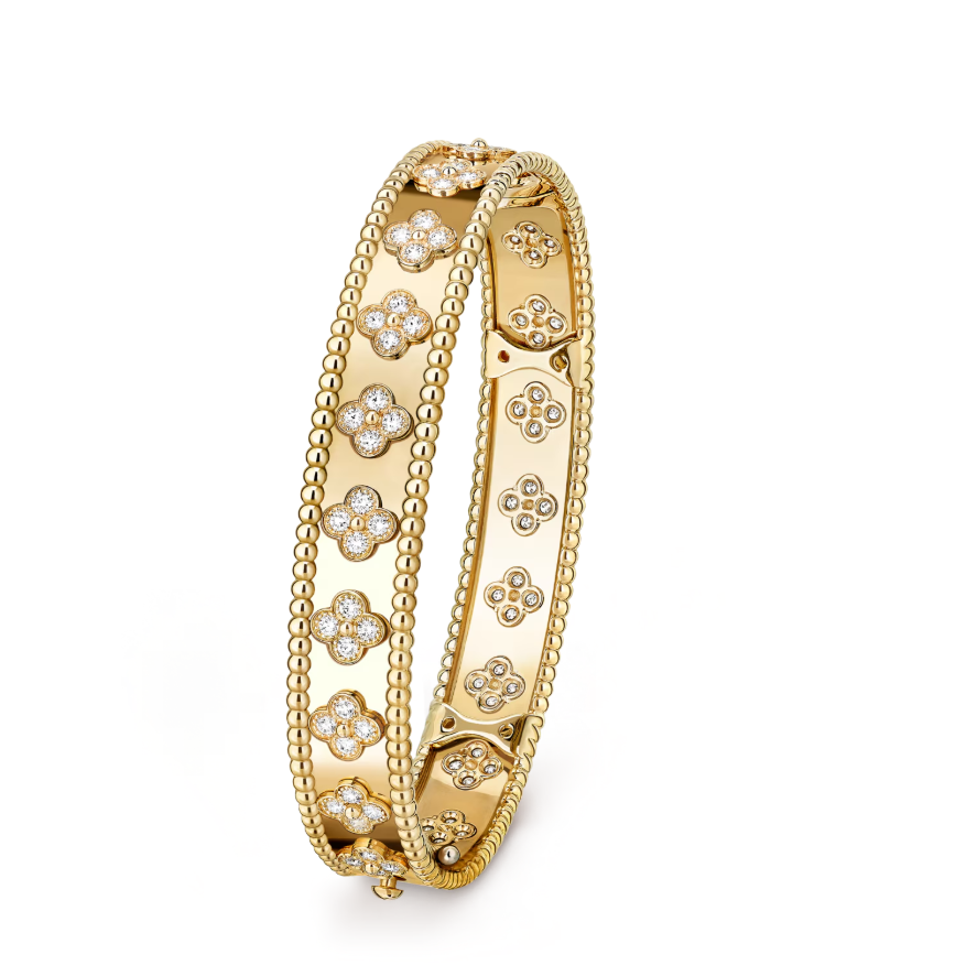 VCA Perlée clovers bracelet, classic model