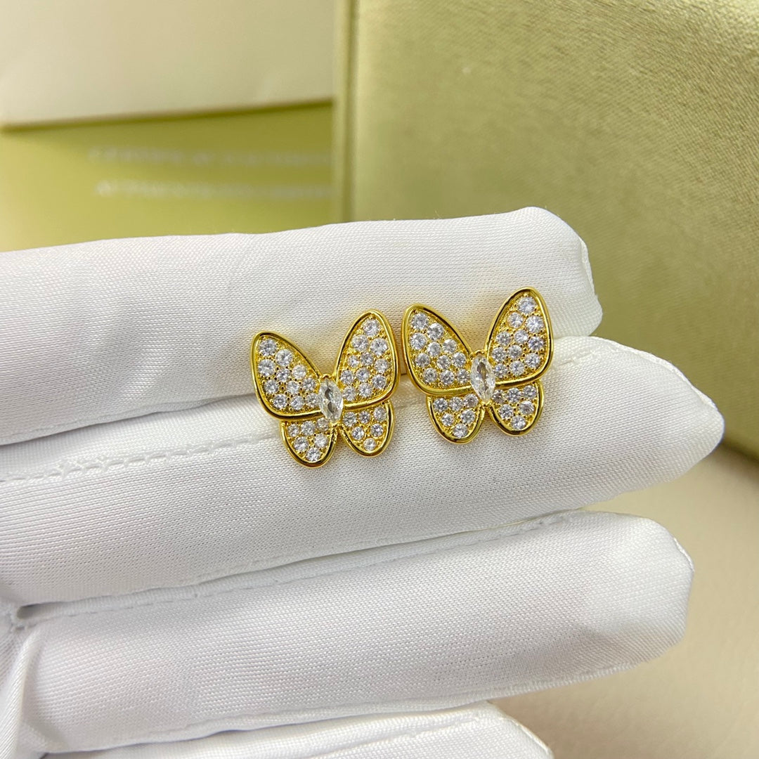 VCA Butterfly Dimond Necklace